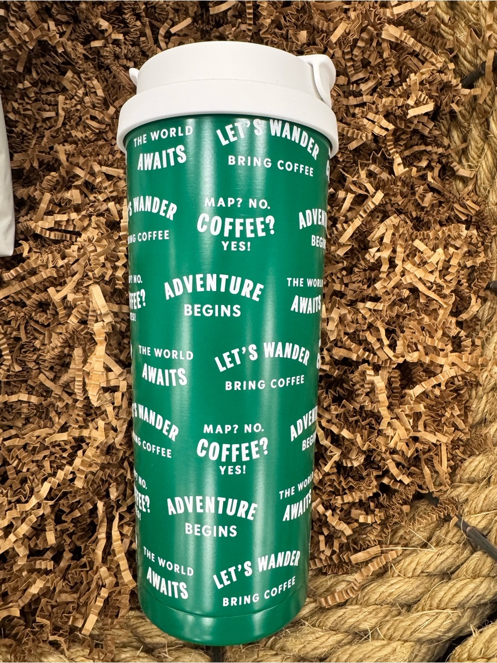 Starbucks 2026 limited edition road trip series tumbler with dual lid